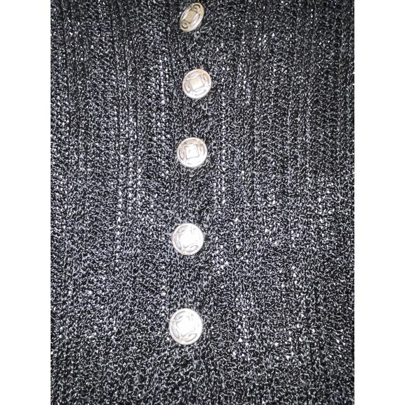 DaLYA Collection Sweater - Size M/L - Looped Fringe Detail - Made in Israel - Picture 3 of 10